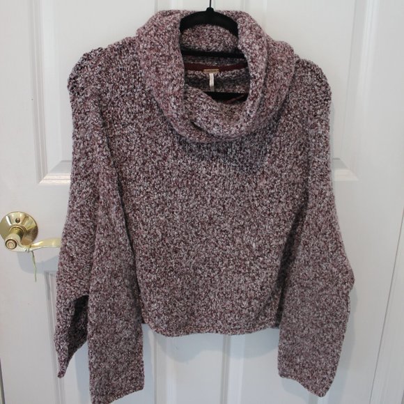 FREE PEOPLE loose turtle neck sweater - Picture 1 of 3